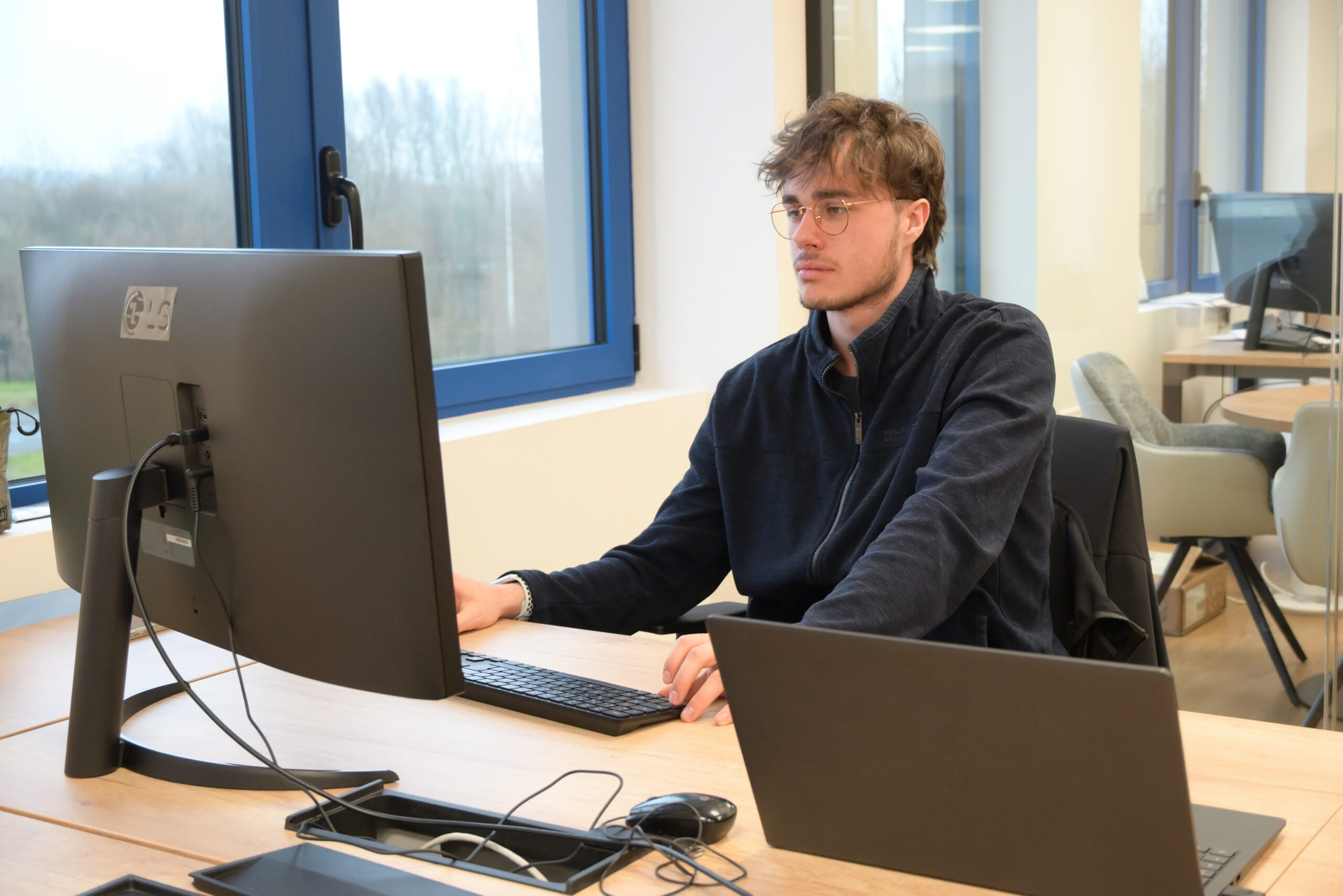 Léo, apprenti en bureau d'études chez Nord Motors